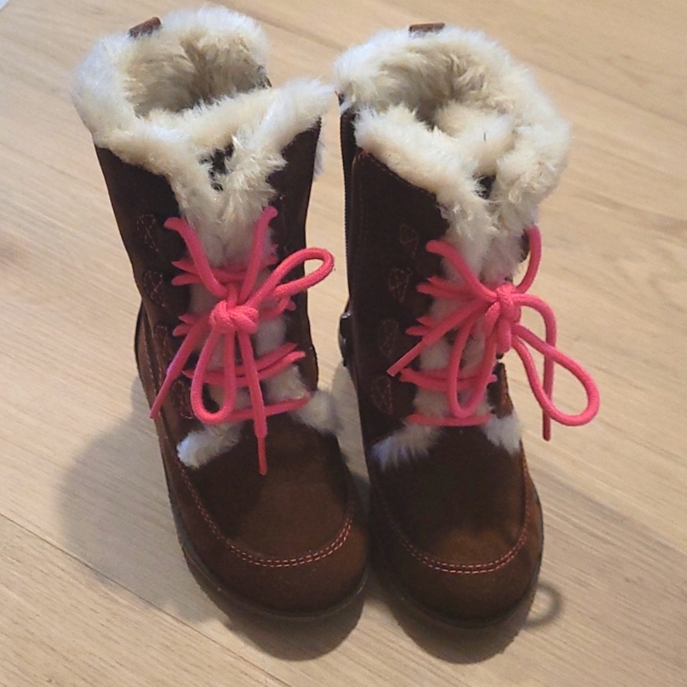 Girls Size 7 Fur Boots